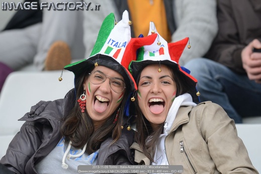 2013-11-09 Torino - Italia-Australia 0121 Miscellaneous